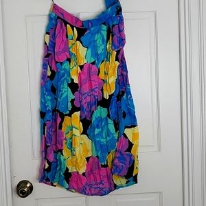 Vintage Floral Skirt